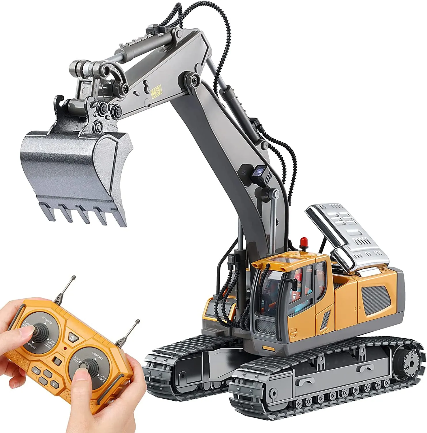 11 Channel Remote Control Excavator Toy