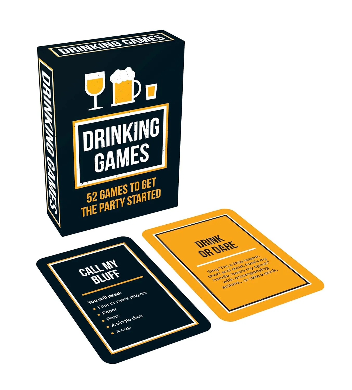 52 Drinking Games Cards