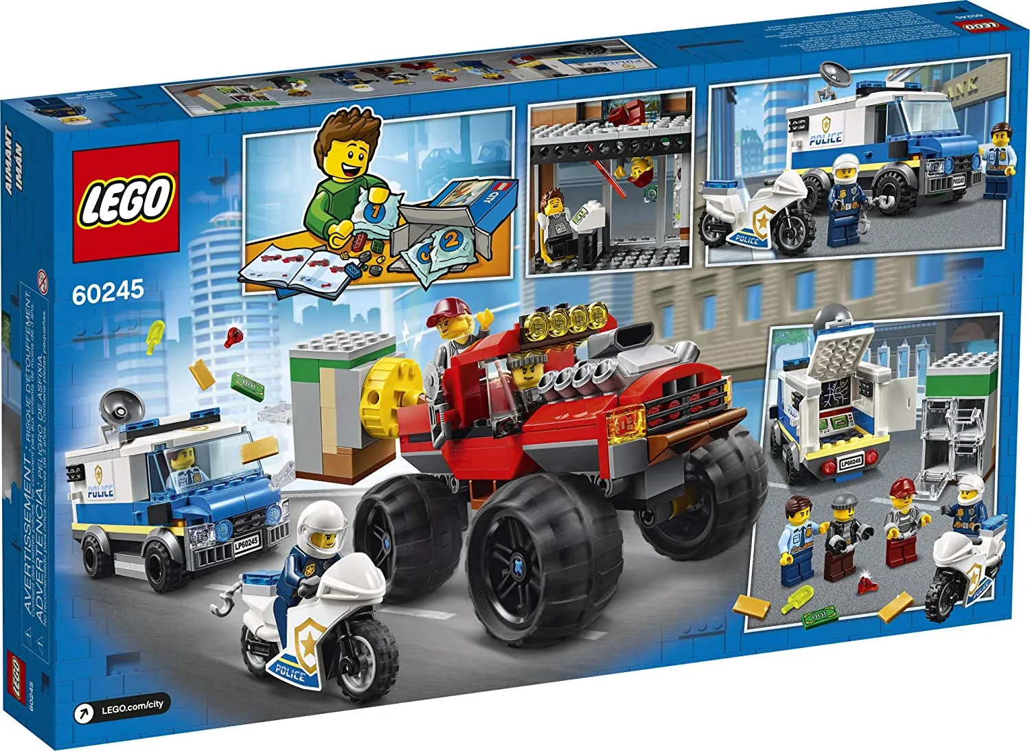 60245 LEGO® City Police Monster Truck Heist