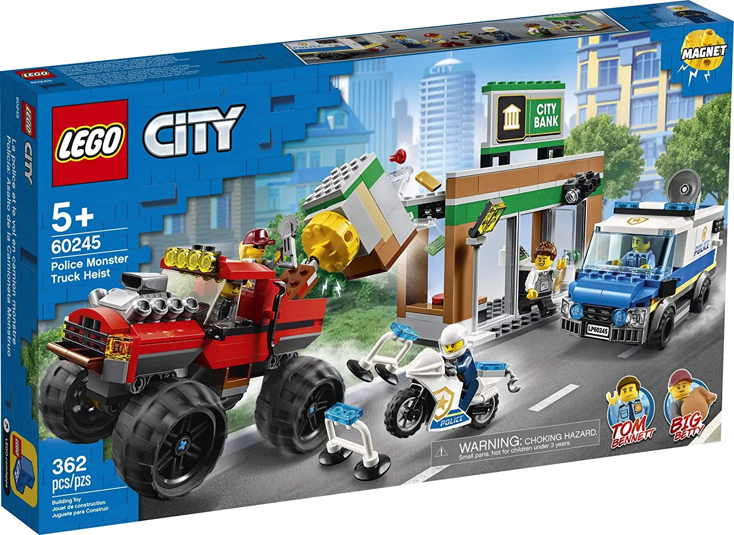 60245 LEGO® City Police Monster Truck Heist