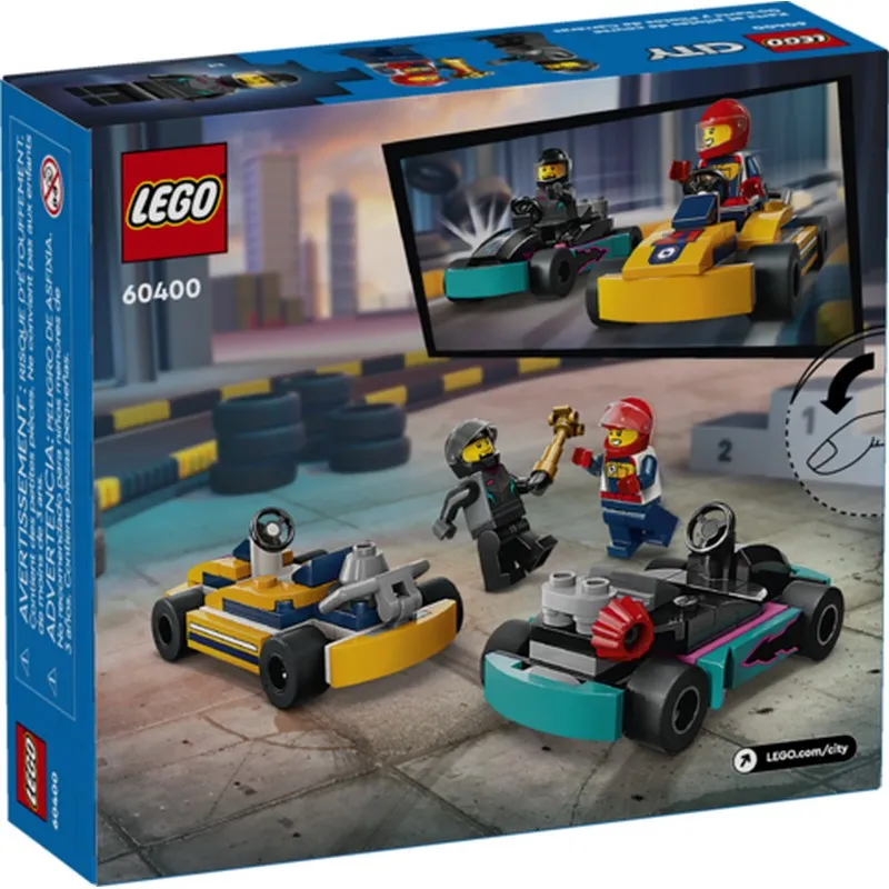 60400 LEGO® City Great Vehicles Go-Karts and Race Drivers