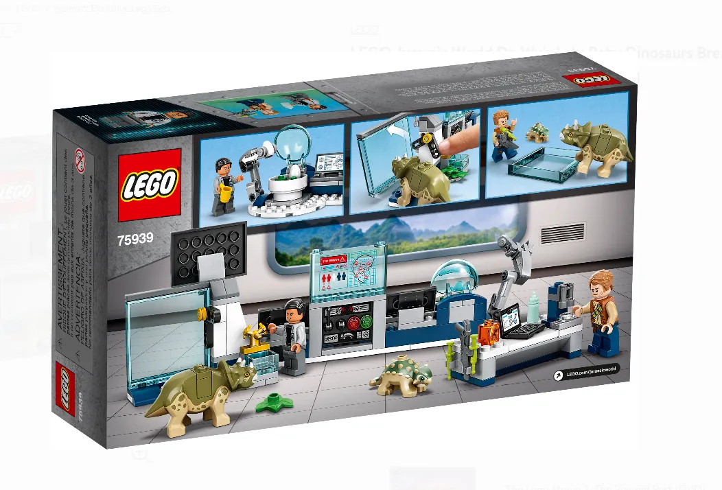 75939 LEGO® Jurassic World Dr. Wu's Lab: Baby Dinosaurs Breakout