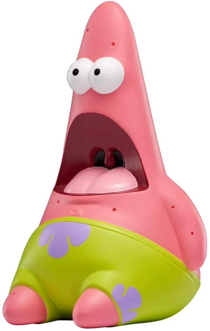 Alpha Group Spongebob Squarepants, Masterpiece Memes, 8” Collectible Vinyl Figure, Surprised Patrick Large Size Figure