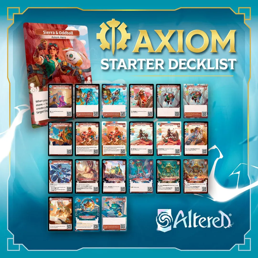 Altered TCG: Beyond the Gates Starter Deck - Axiom