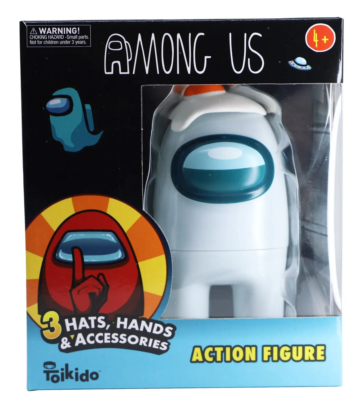 Among Us Action Figure 1 Pack Series 1 Crewmate White