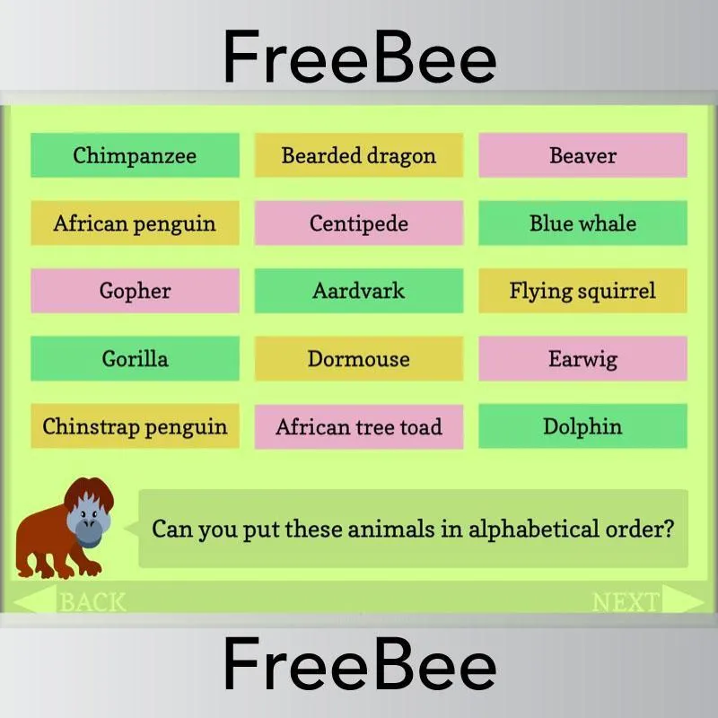 Animals of the World Brain Teasers