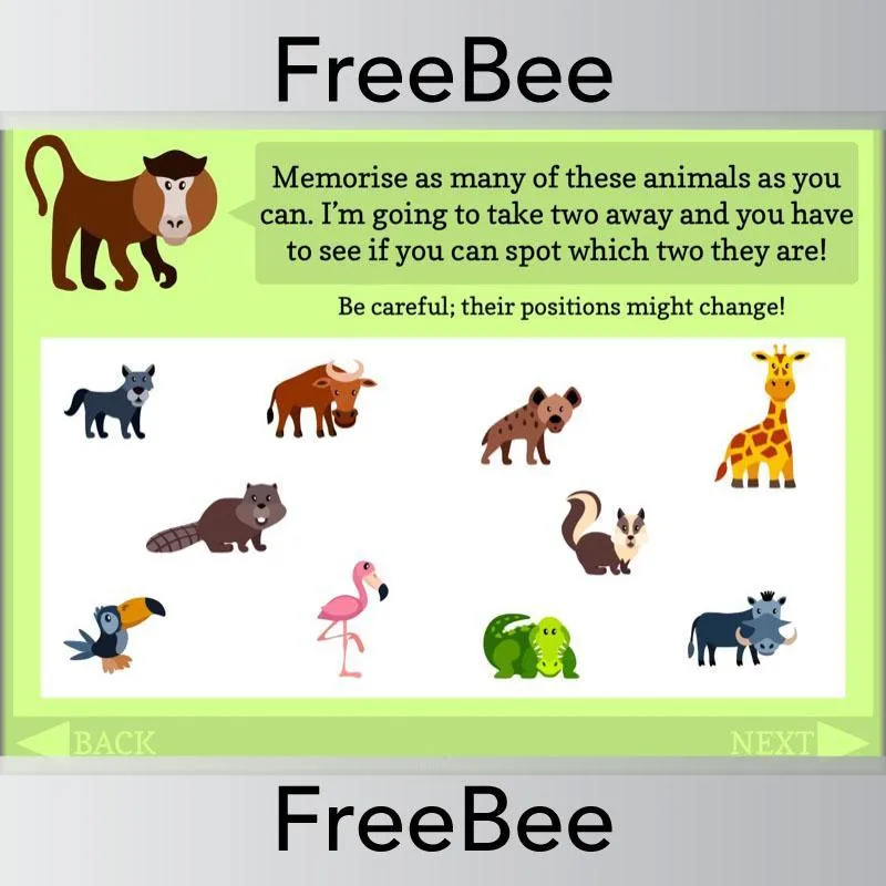 Animals of the World Brain Teasers