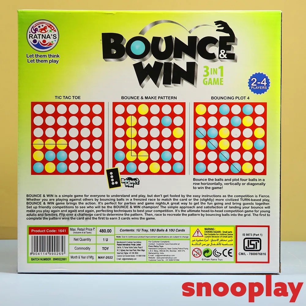 Bounce & Win- Active Play Game