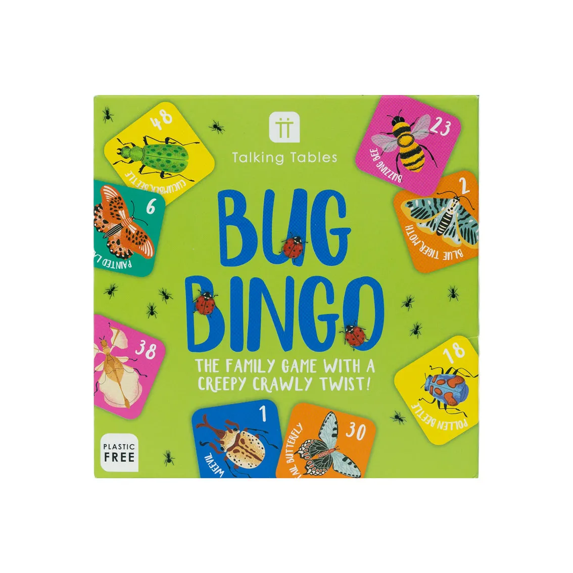 Bug Bingo Family Card Game