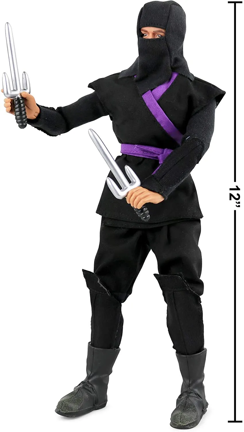 Click N' Play 12 Inch Ninja Action Figure Play Set With Accessories