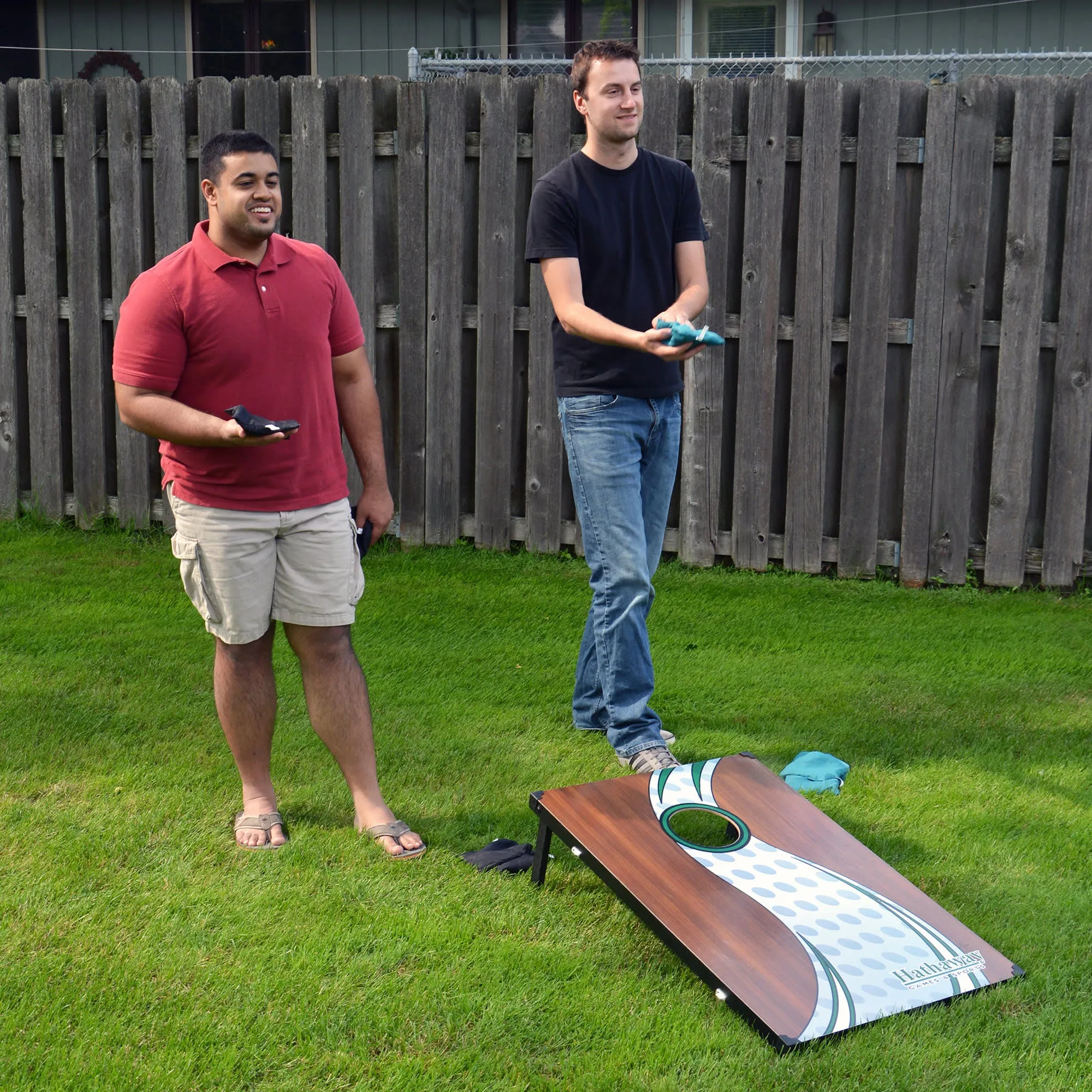 Cornhole Bean Bag Toss Game Set