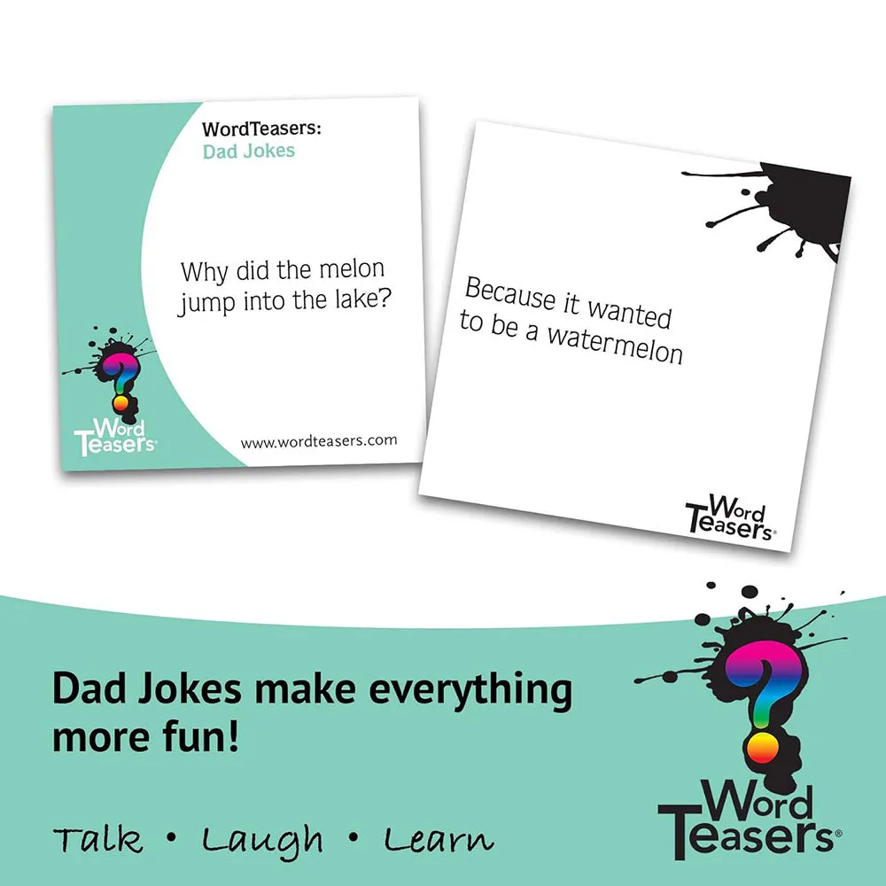 Dad Jokes Conversation Cards