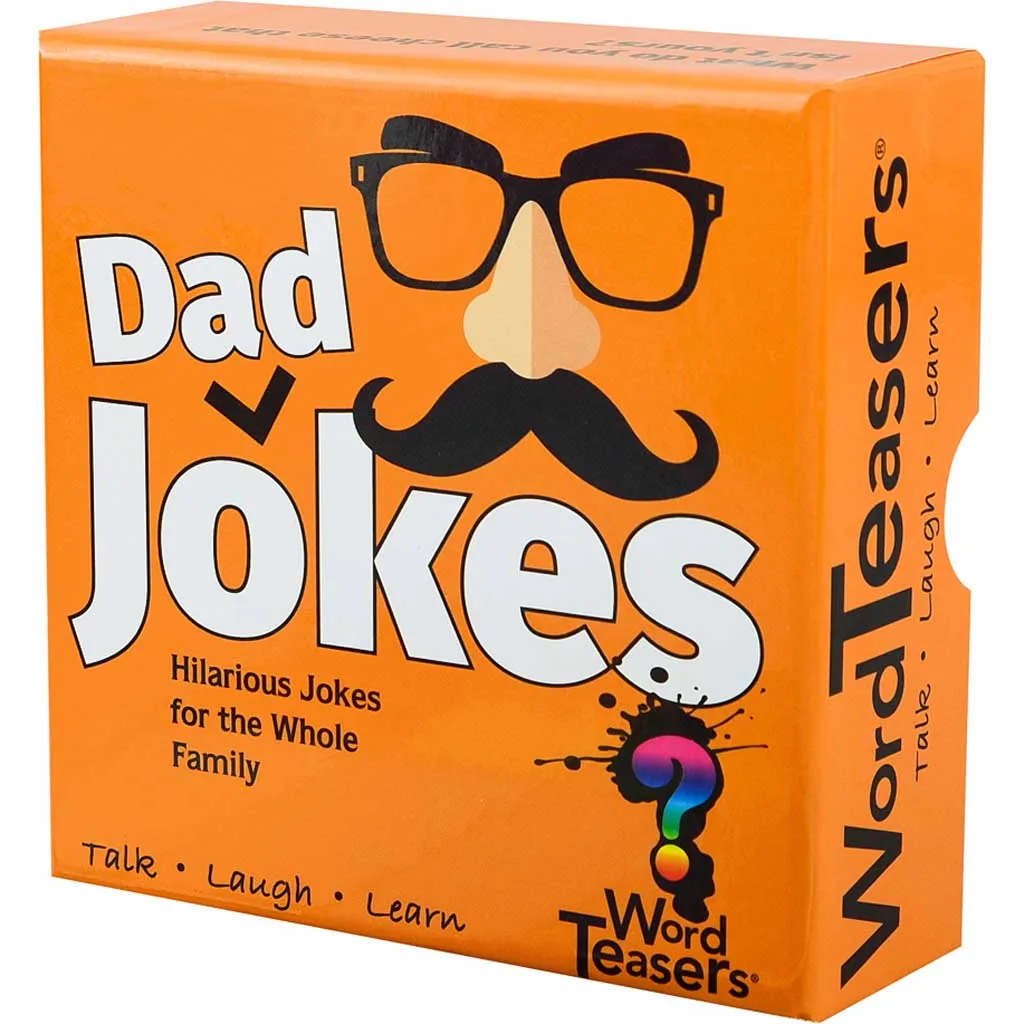 Dad Jokes Word Teasers - Family Card Games