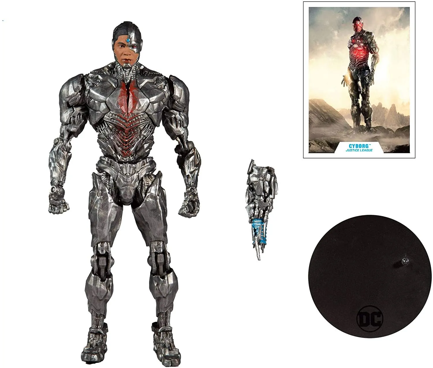 DC Justice League Movie Cyborg 7" Action Figure