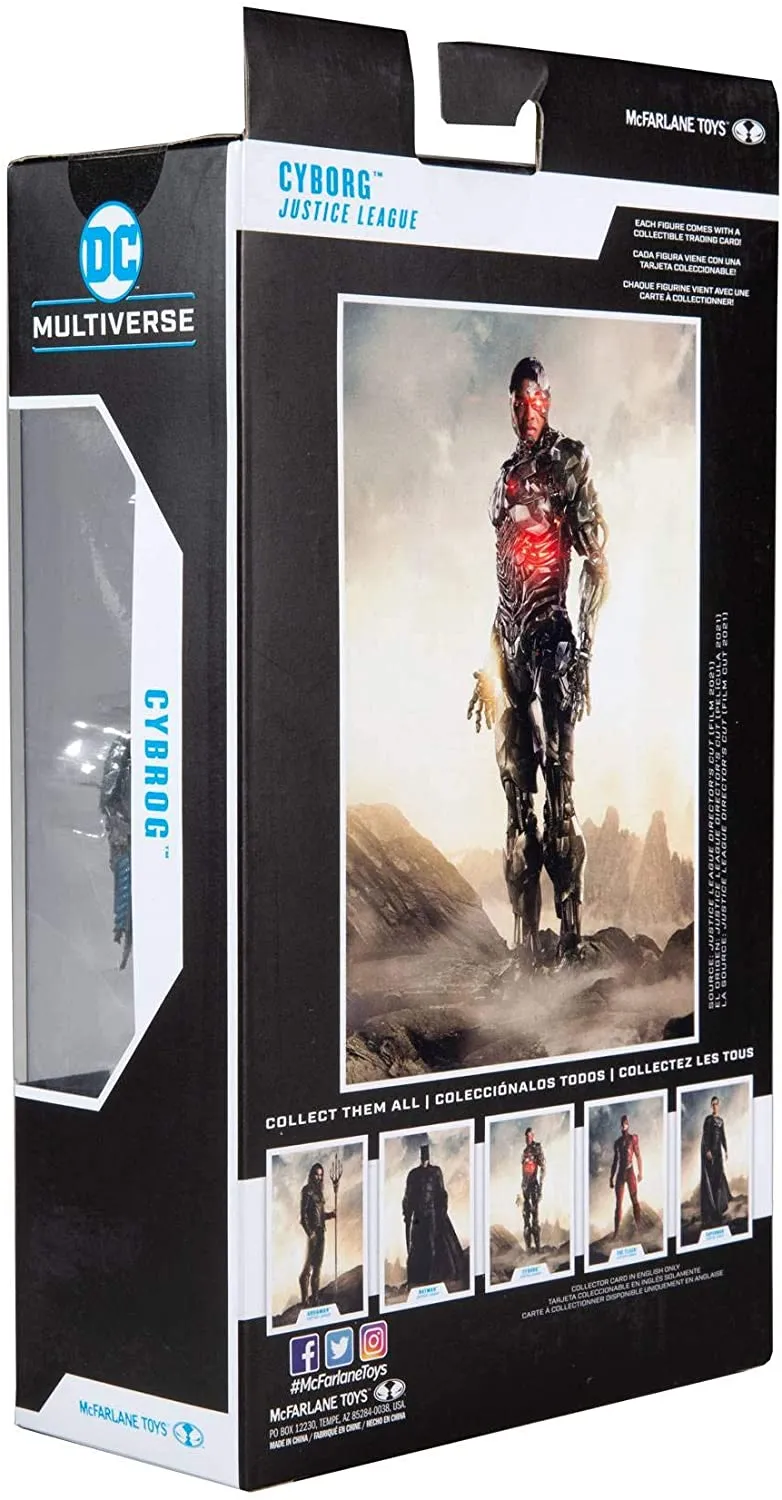 DC Justice League Movie Cyborg 7" Action Figure