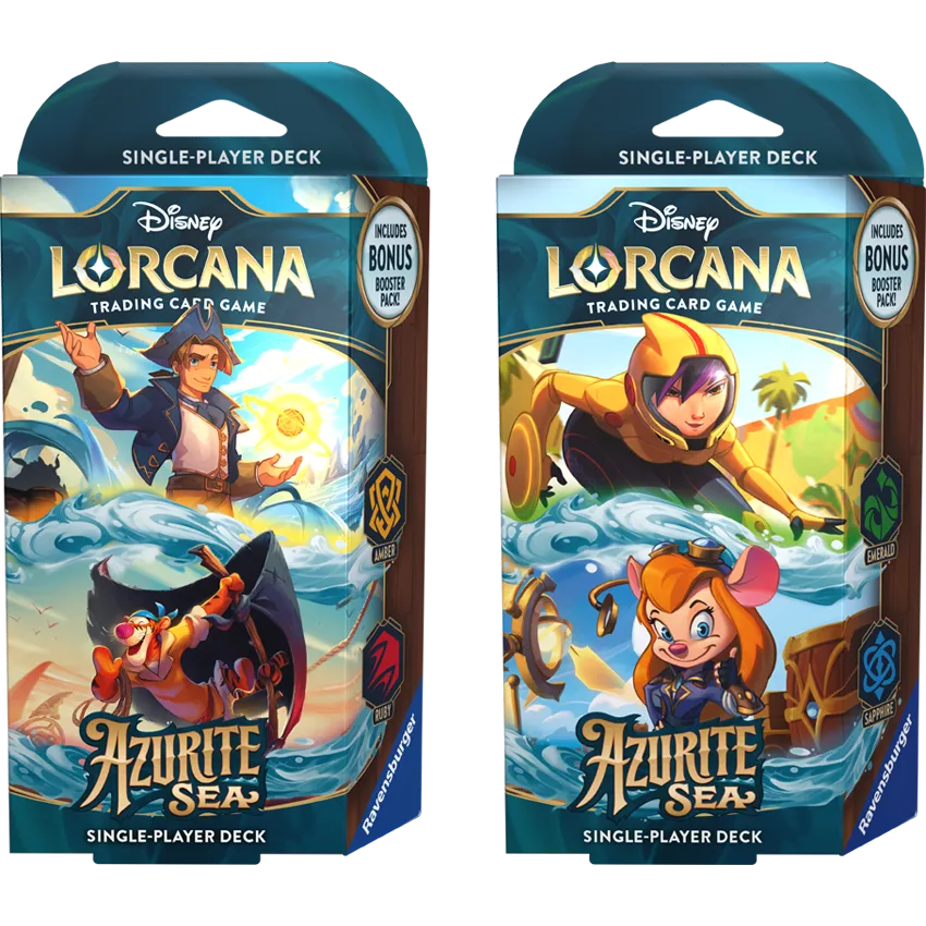 Disney Lorcana TCG: Azurite Sea Starter Deck