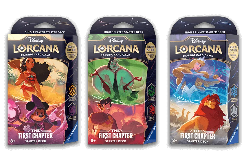 Disney Lorcana TCG: The First Chapter Starter Deck