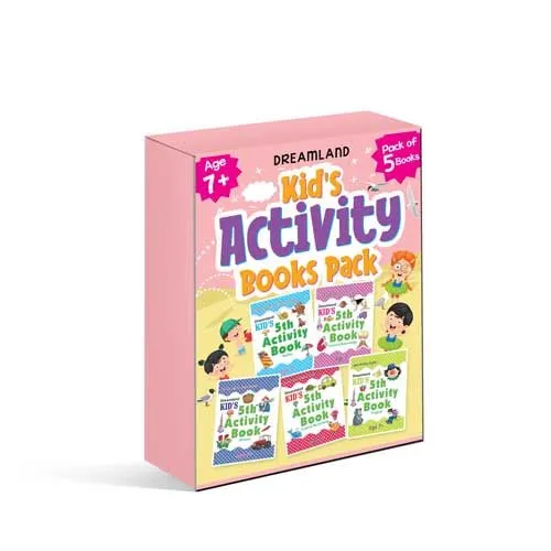 Dreamland Publications Kid's 5th Activity Pack (5 Titles)