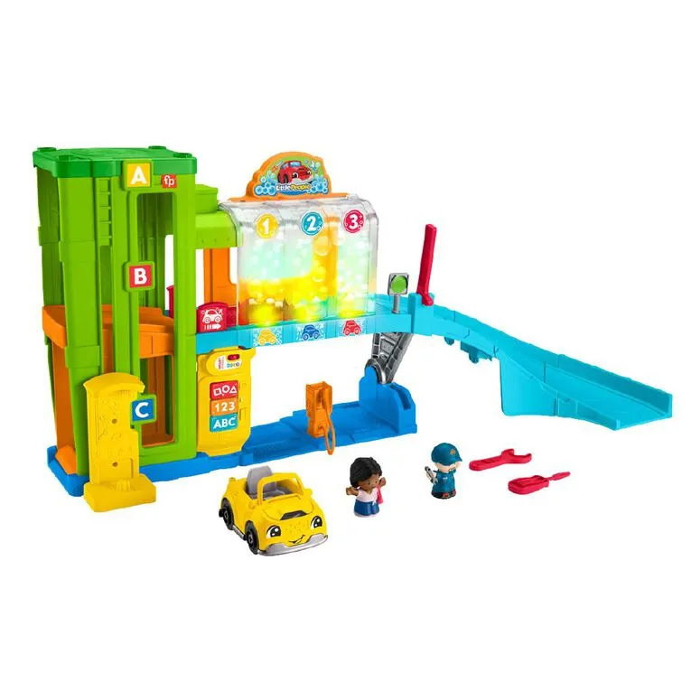 Fisher-Price Little People Light-Up Learning Garage