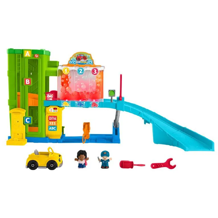 Fisher-Price Little People Light-Up Learning Garage