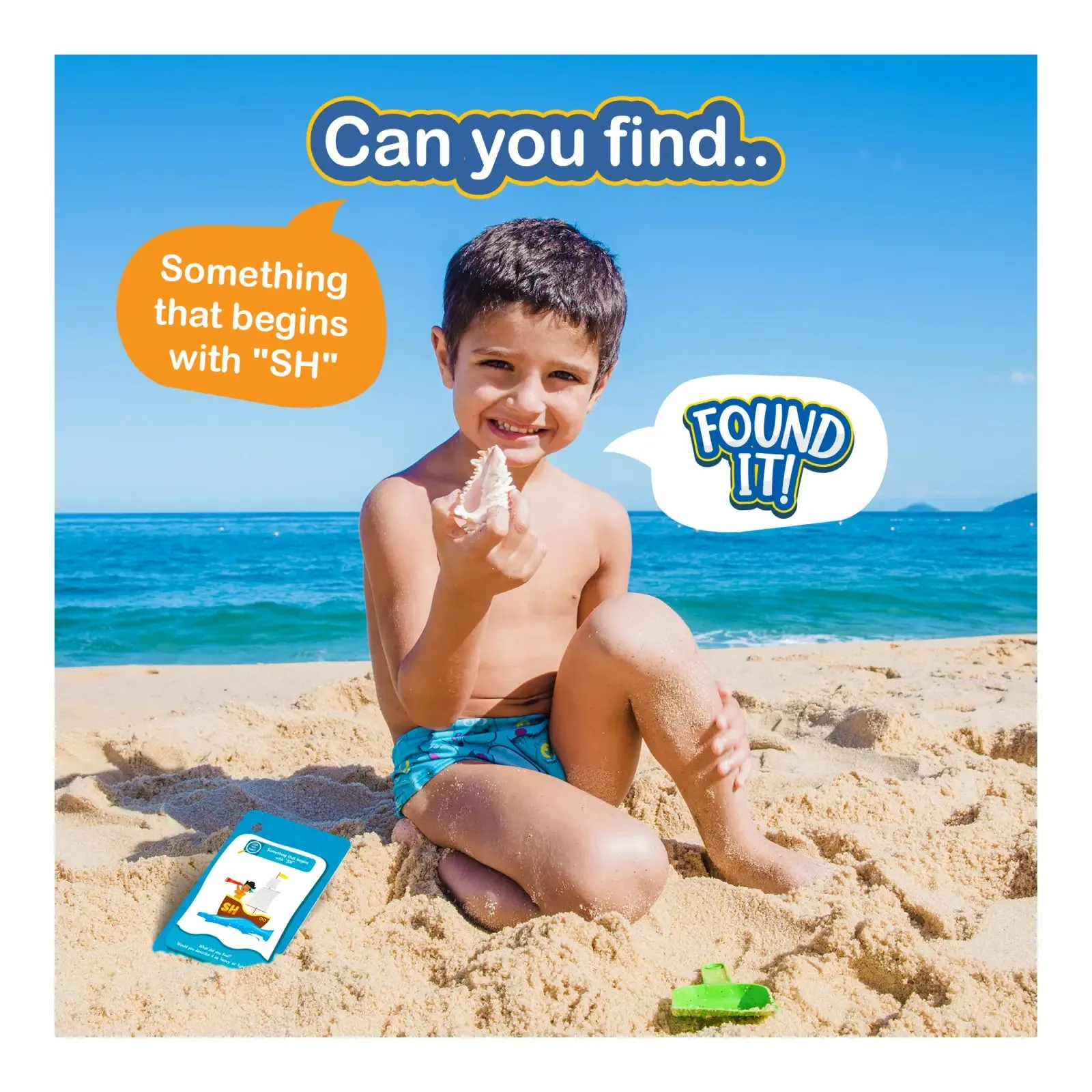 Found It! At the Beach | Smart scavenger hunt (ages 4-7)