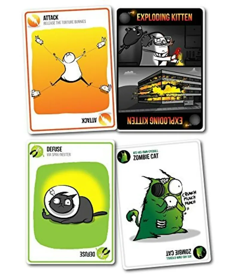 Game Expansion For Exploding Kittens Game Age 30 