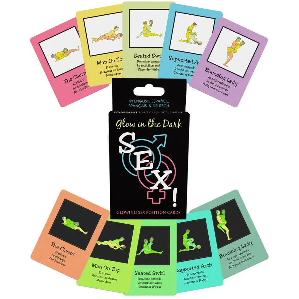 Glow-in-the-Dark Sex Cards