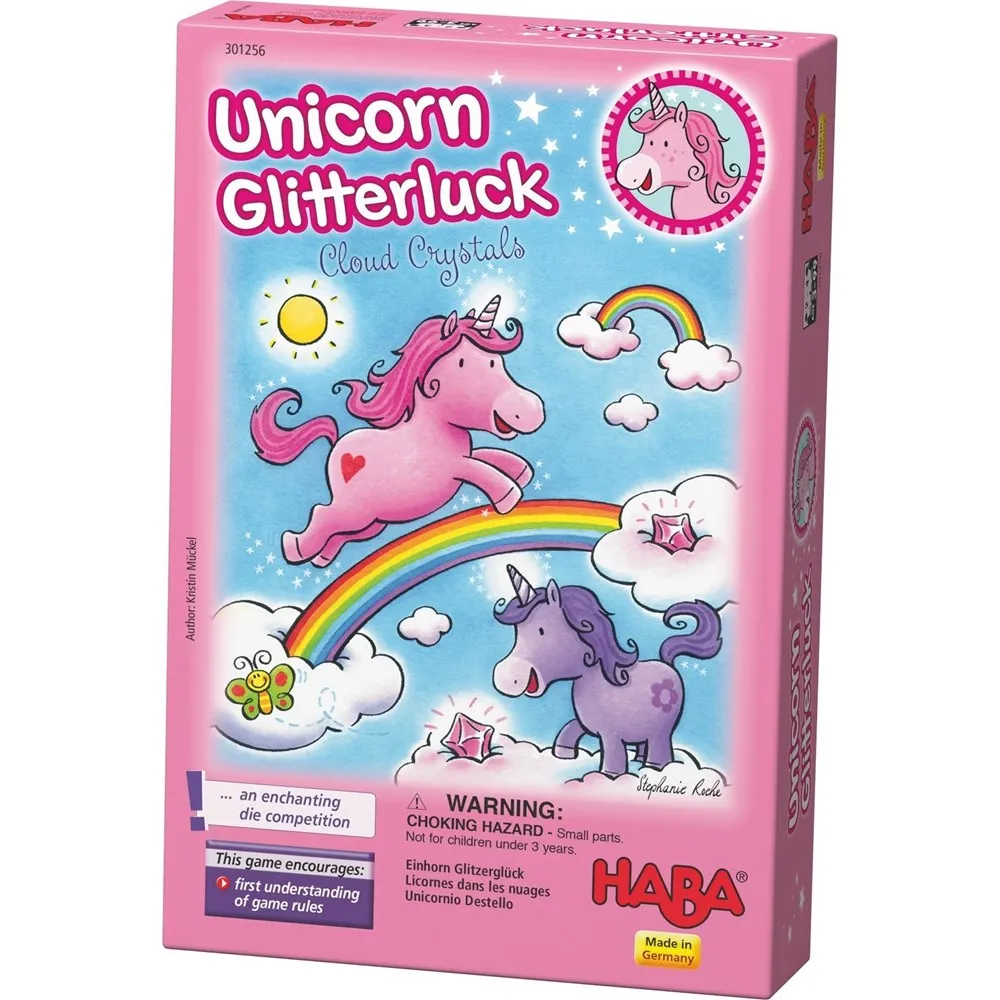 Haba Unicorn Glitterluck Cloud Crystals