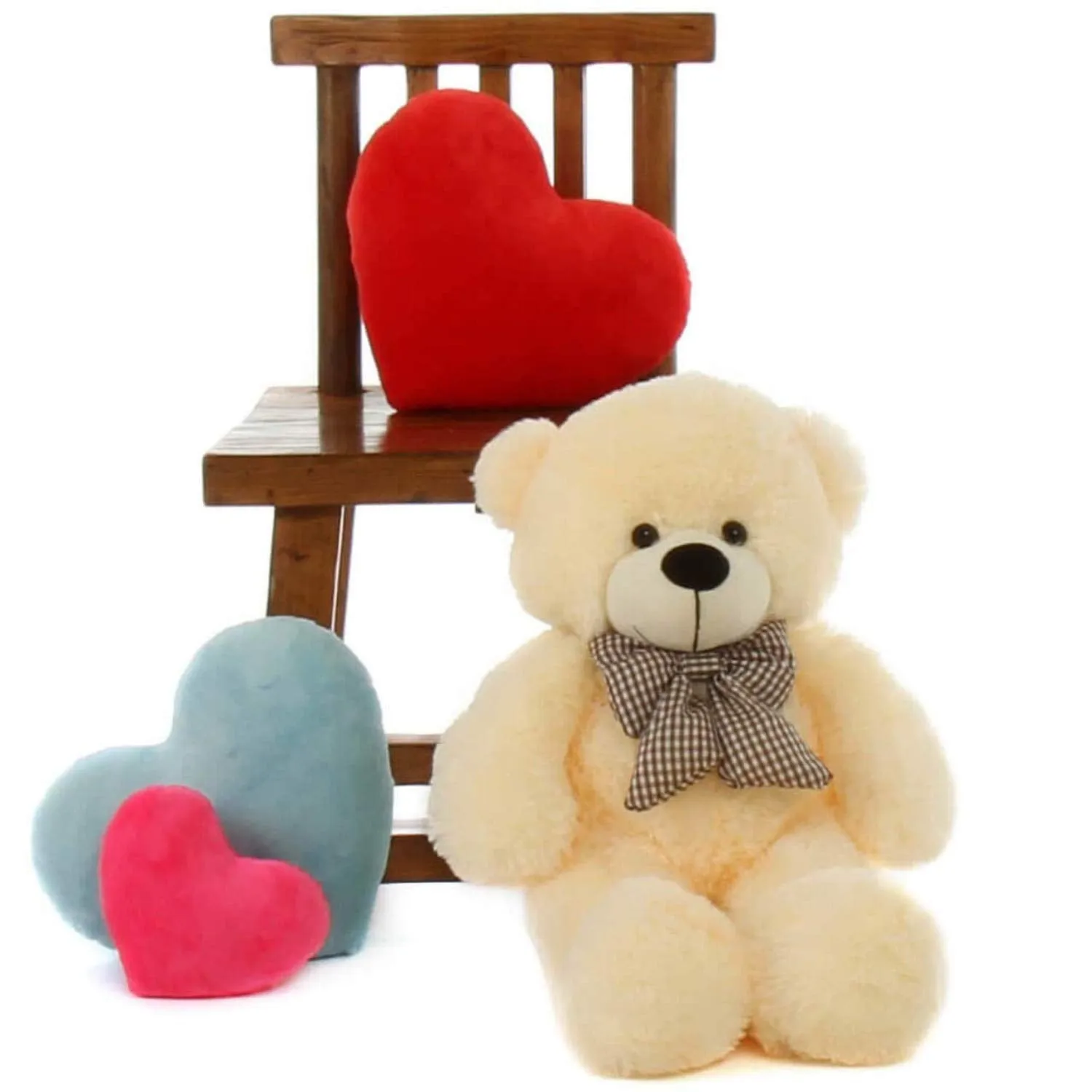 HUG 'n' FEEL SOFT TOYS Teddy Bear 3 feet, Soft Toys, Birthday Gift for Girls Plush & Stuffed Toys