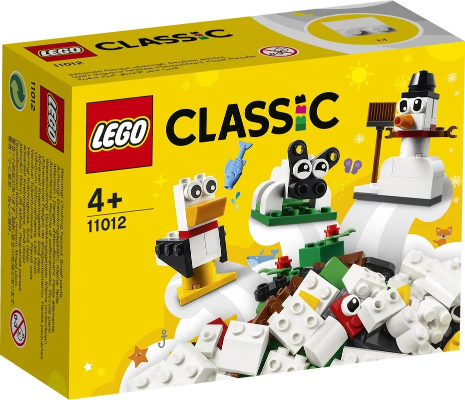 LEGO 11012 Classic Creative White Bricks