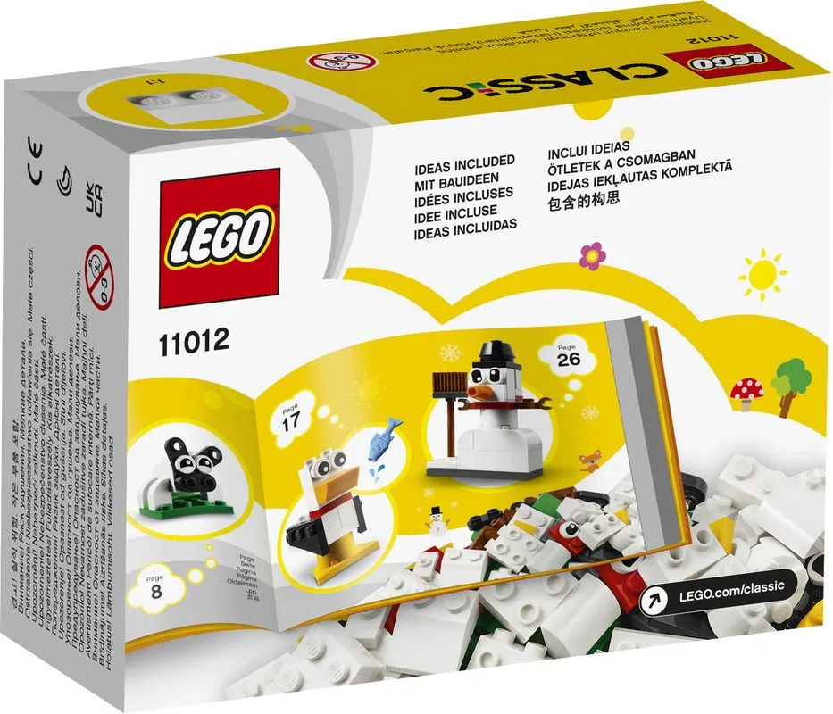 LEGO 11012 Classic Creative White Bricks