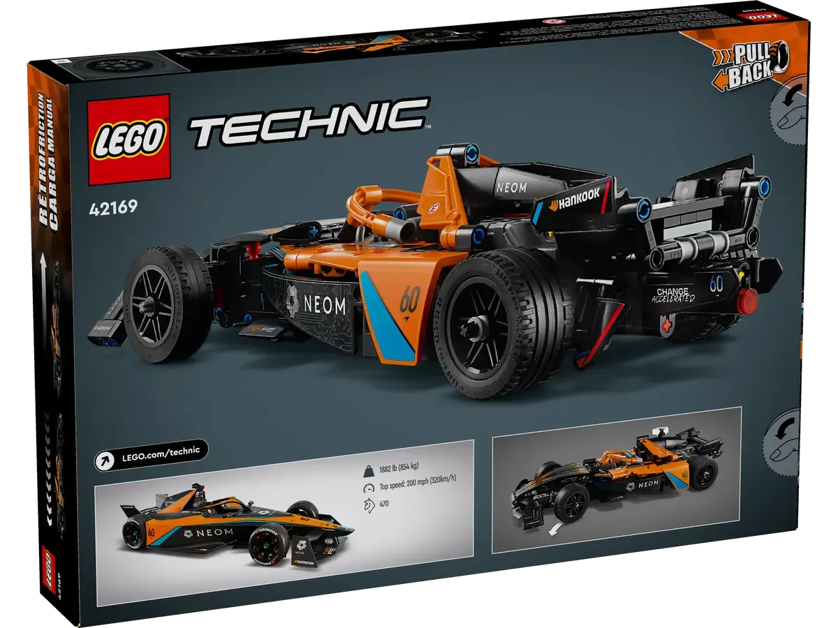 LEGO 42169: Technic: NEOM McLaren Formula E Team