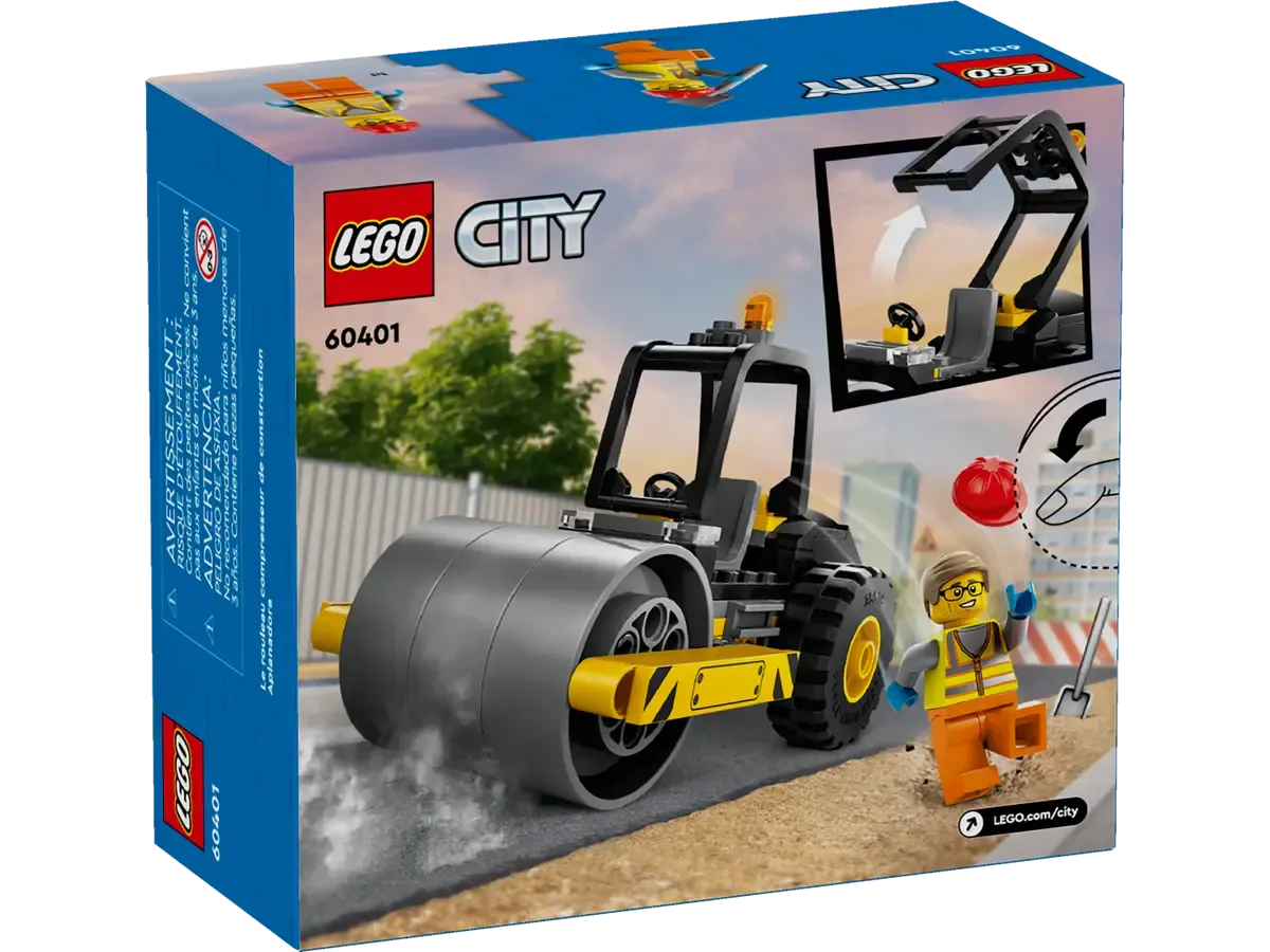 LEGO 60401: City: Construction Steamroller