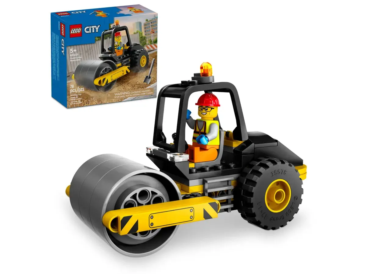 LEGO 60401: City: Construction Steamroller