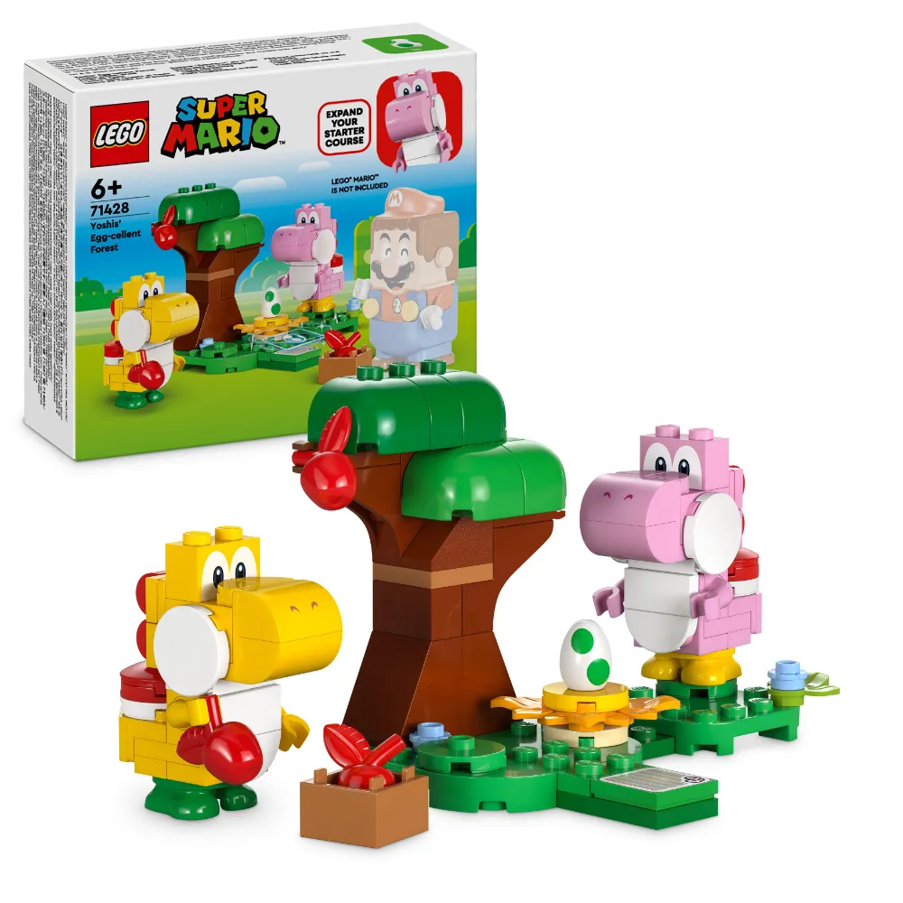 LEGO 71428 Super Mario Yoshi's Egg-Cellent Forest Expansion Set