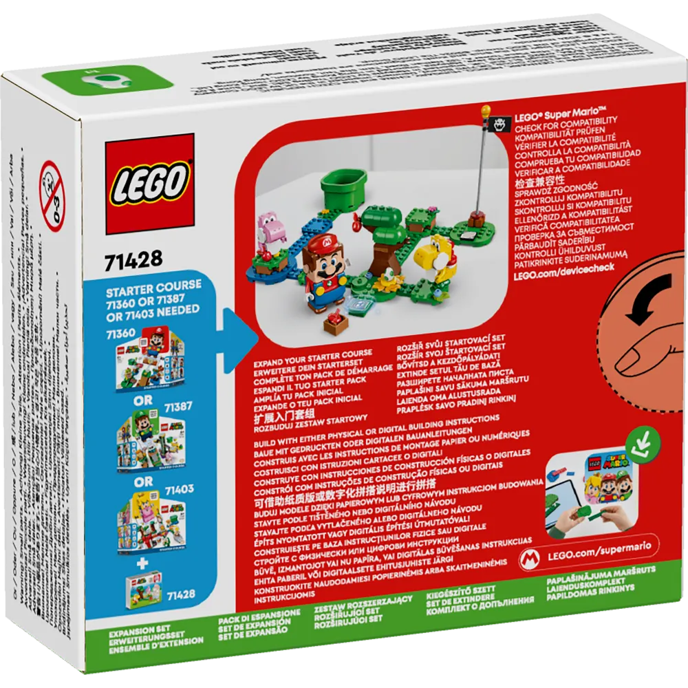 LEGO 71428 Super Mario Yoshi's Egg-Cellent Forest Expansion Set