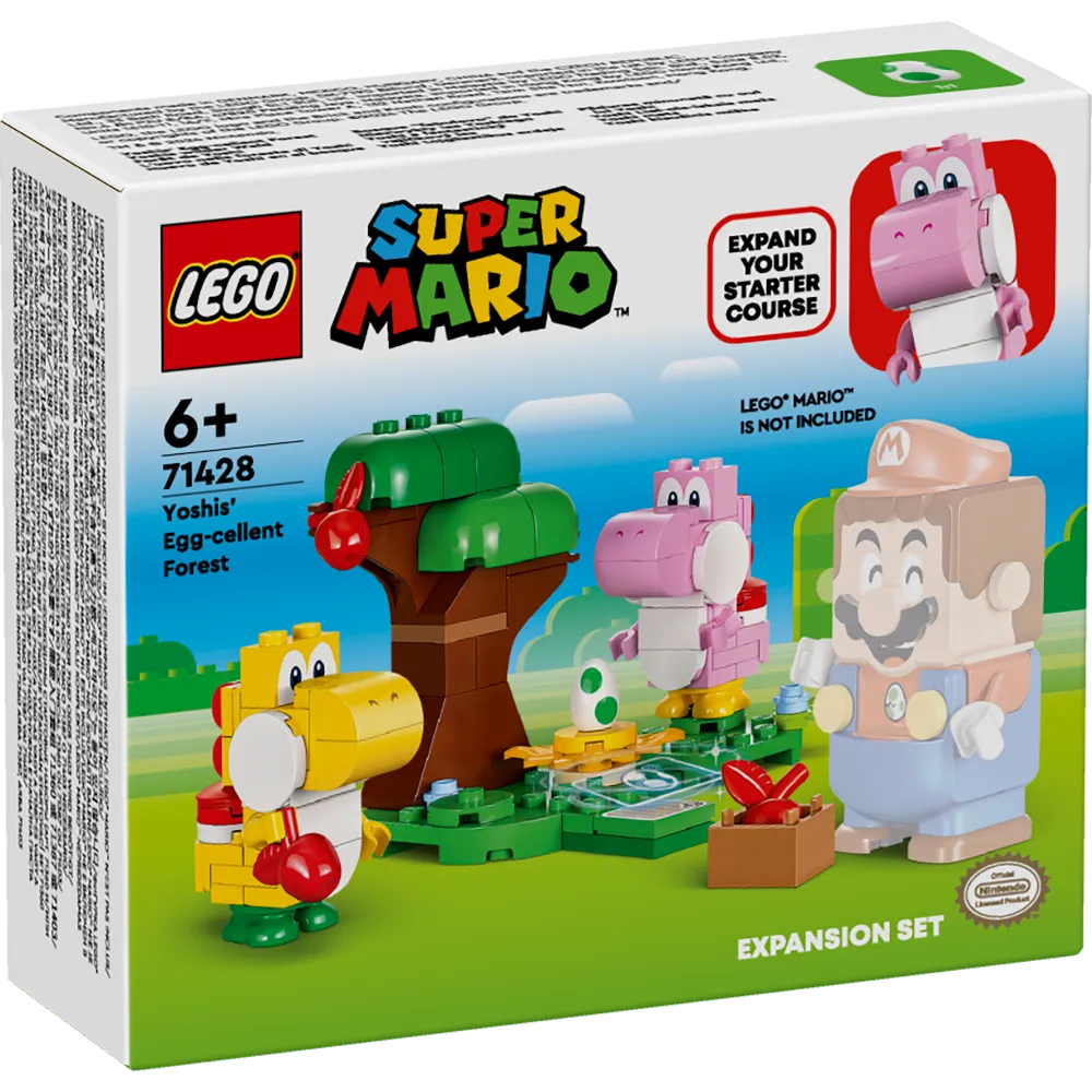 LEGO 71428 Super Mario Yoshi's Egg-Cellent Forest Expansion Set