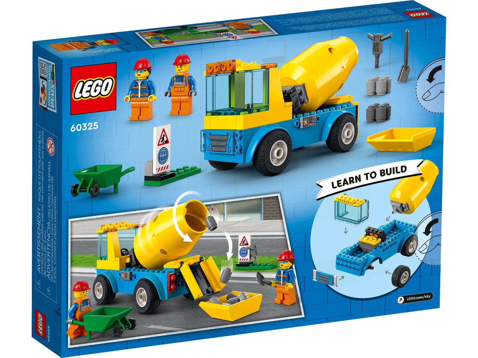 LEGO City Cement Mixer Truck 60325