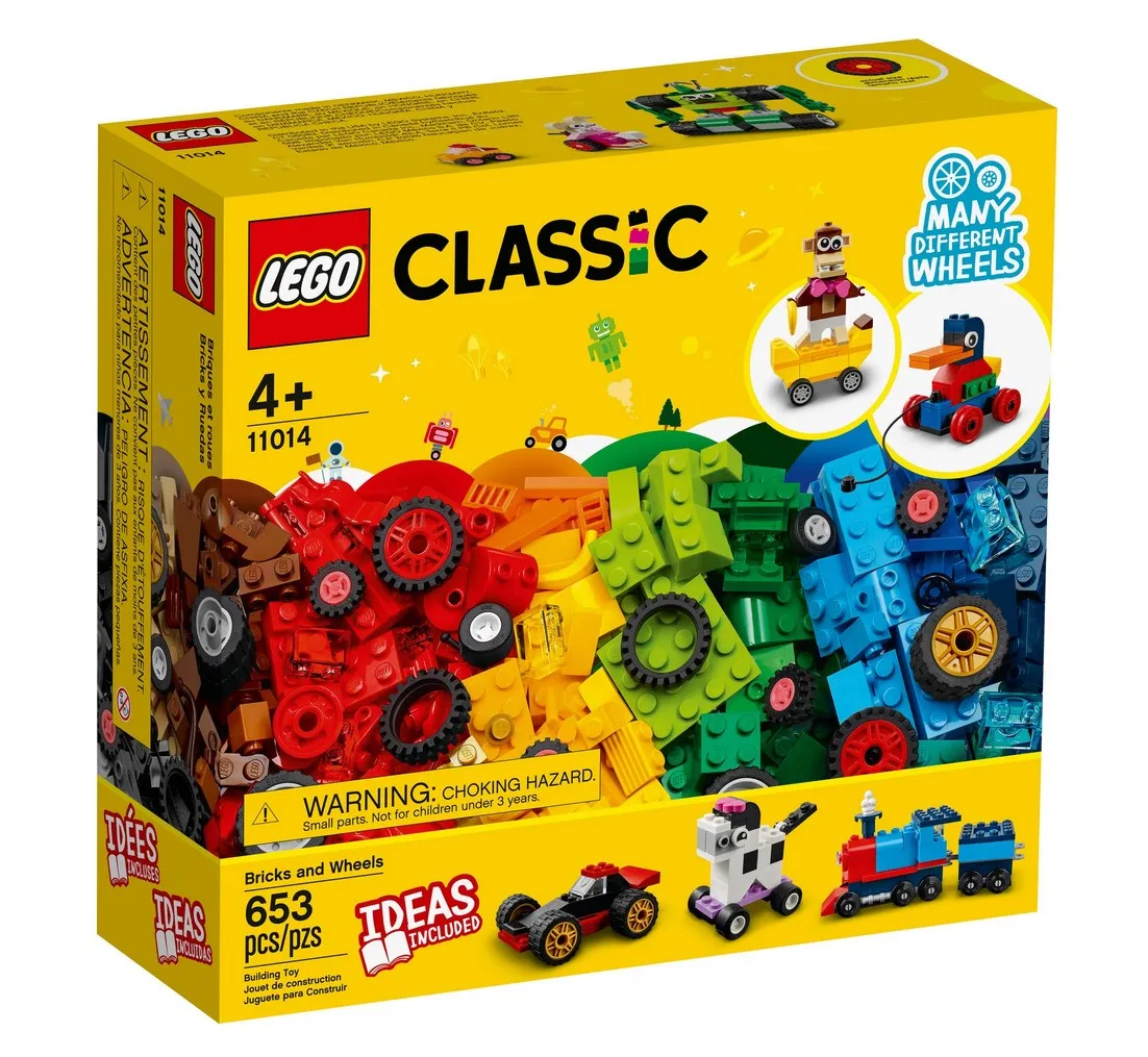 LEGO Classic 11014 Bricks and Wheels