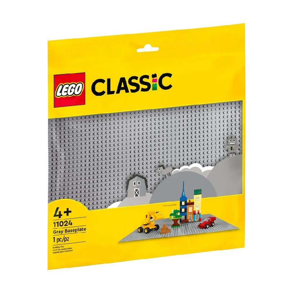 LEGO Classic - 48-Stud (38cm) Grey Baseplate