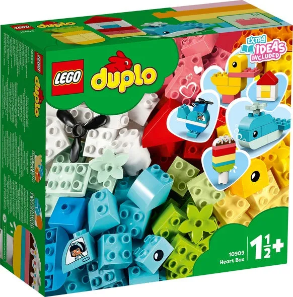 Lego Duplo Heart Box  - box of bricks: 10909