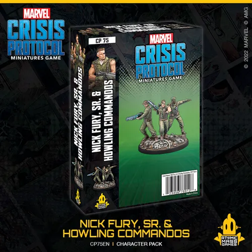 Marvel Crisis Protocol: Nick Fury Sr And Howling Commandos: Marvel Crisis Protocol