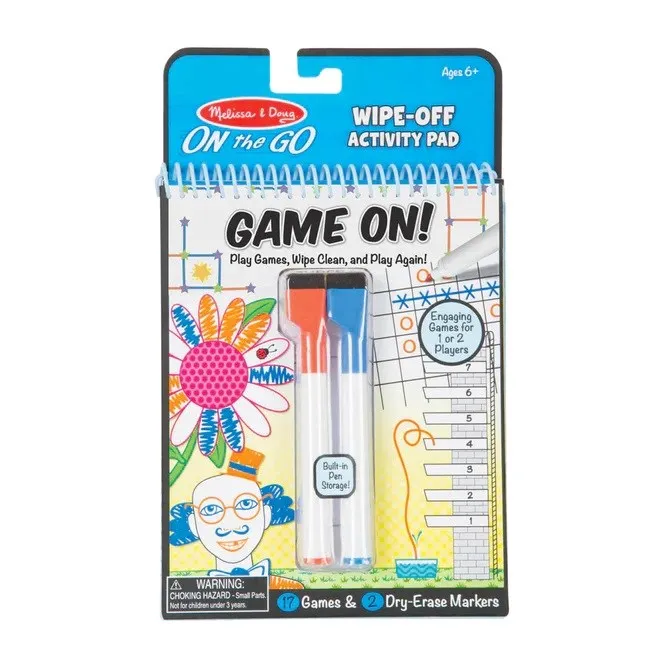 Melissa and Doug Write On Reusable Games