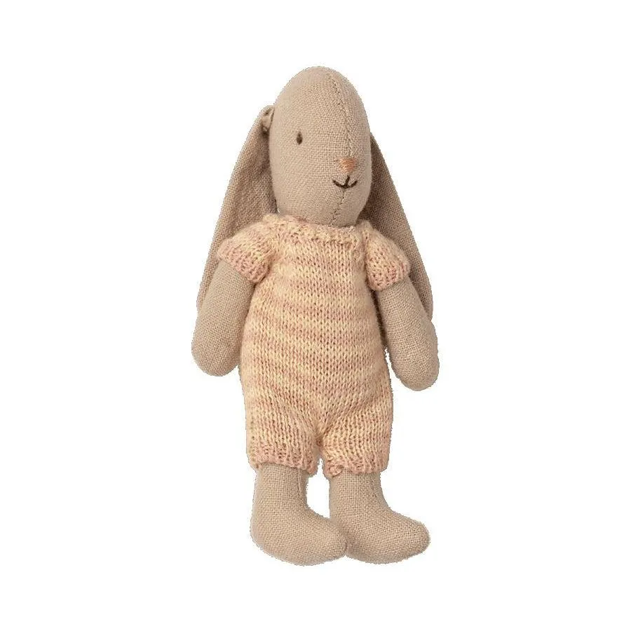 Micro Bunny in Knitted Romper