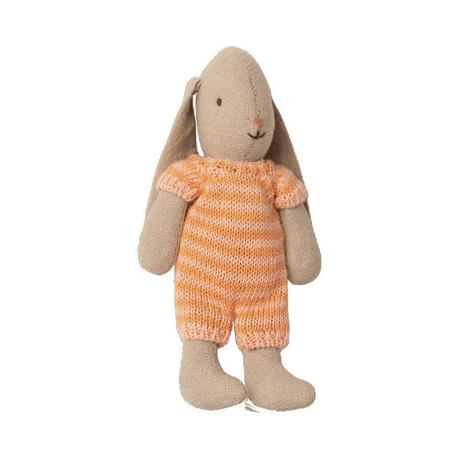 Micro Bunny in Knitted Romper