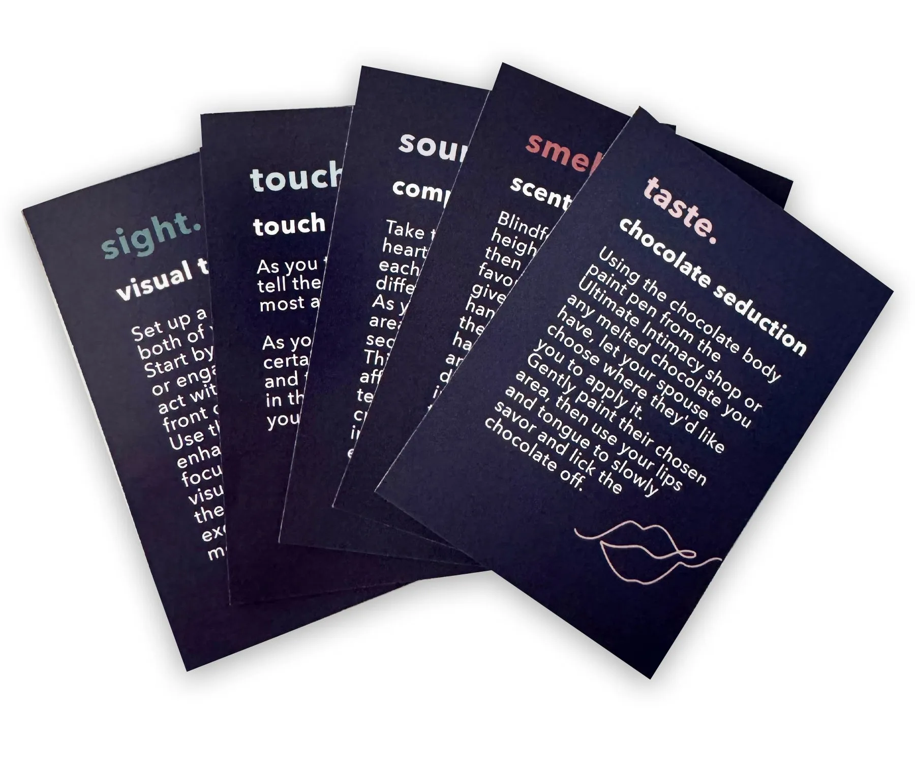 NEW - Sense Play Foreplay Card Deck