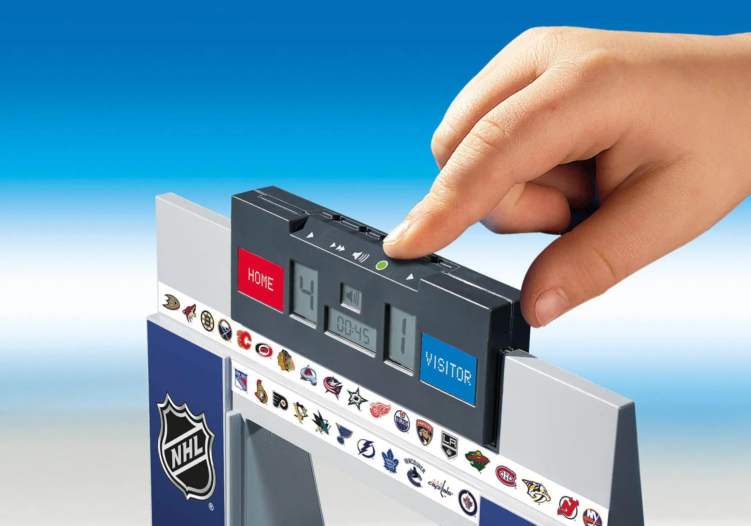 NHL© Score Clock with 2 Referees