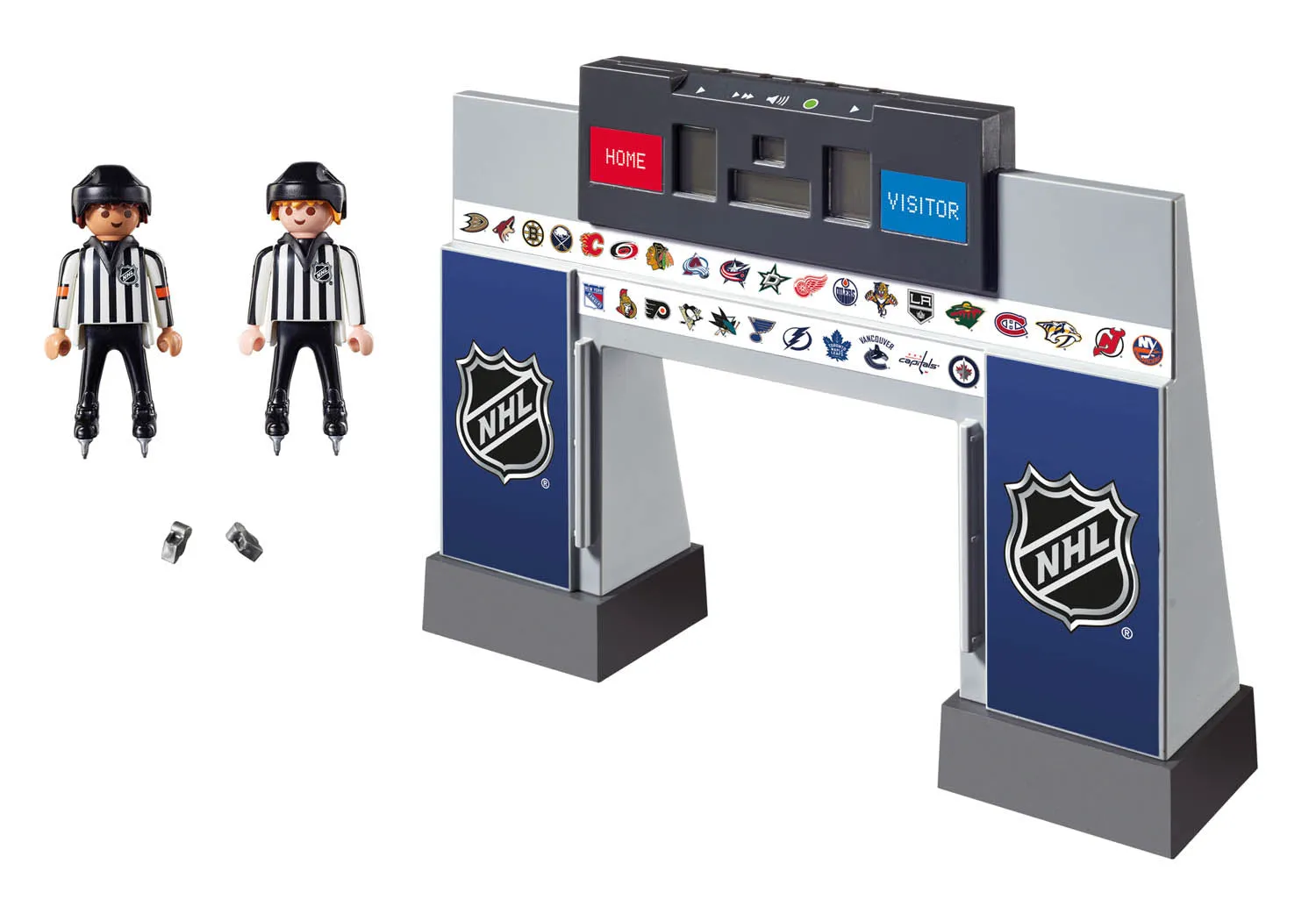 NHL© Score Clock with 2 Referees