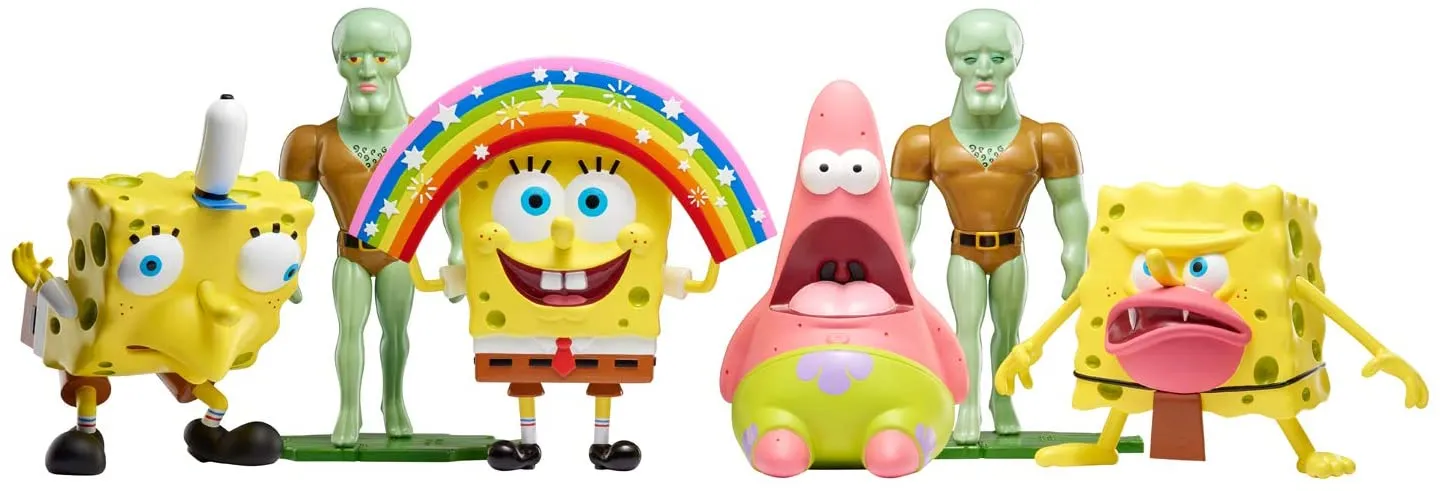 Nickelodeon SpongeBob SquarePants – Masterpiece Memes Collection – Mocking SpongeBob  Large Size Figure