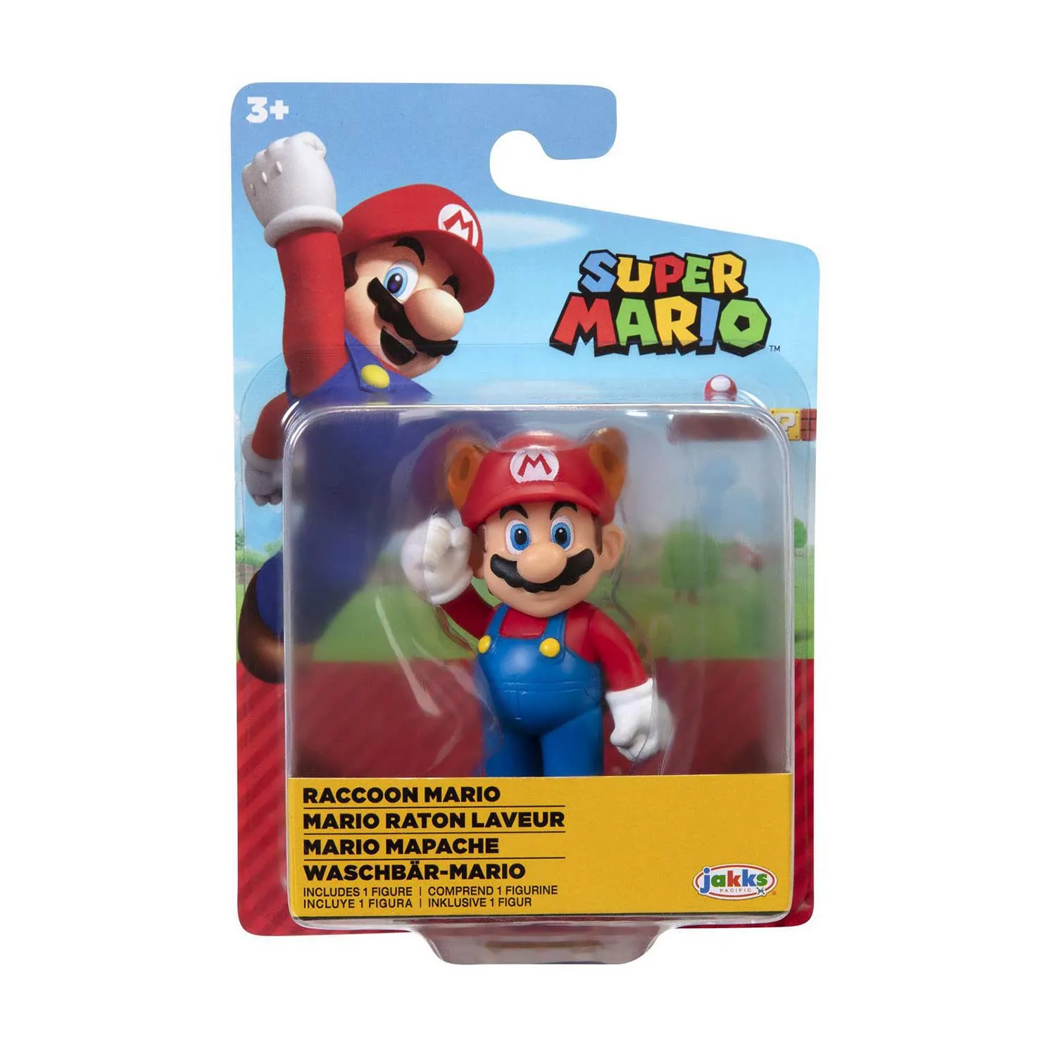 Nintendo 2.5 Inch Mini Figure Wave 35 - Raccoon Mario